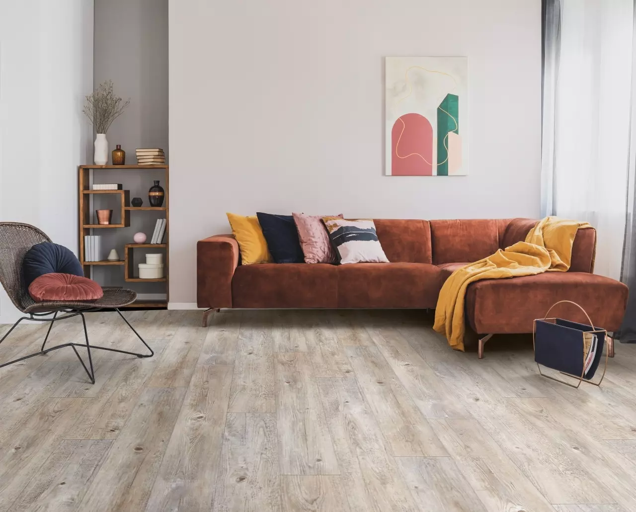 Линолеум IVC Velvet Foxtail Pine / Cousteau W92 (3м) 